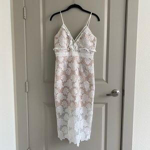 Bardot Vienna Dress - Ivory